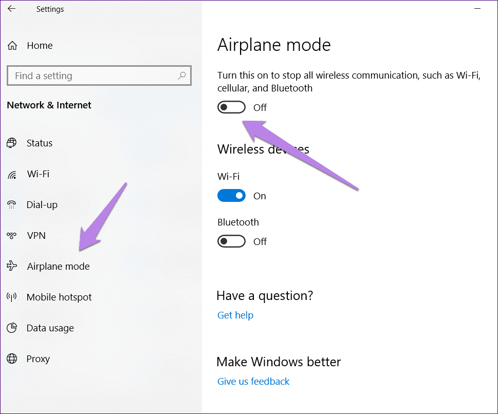 turn off airplane mode dell 3 4d470f76dc99e18ad75087b1b8410ea9