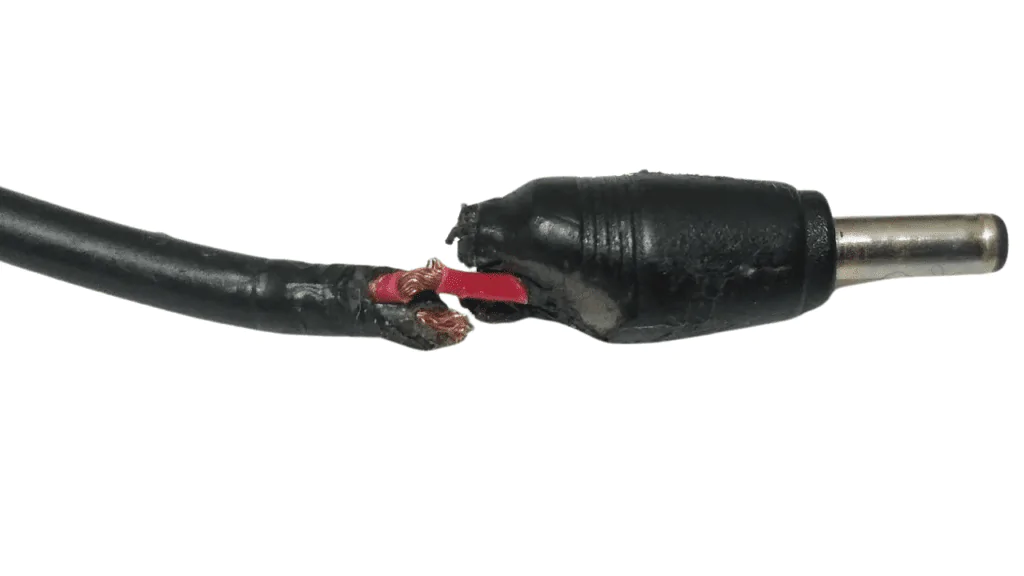 Adapter laptop rosak