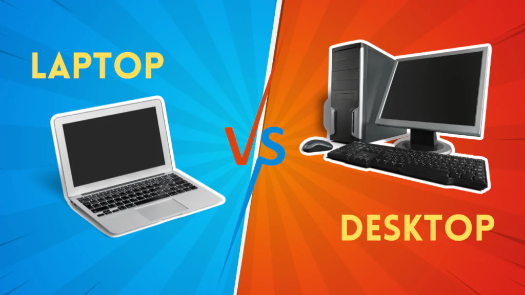 laptop vs komputer YouTube Thumbnail