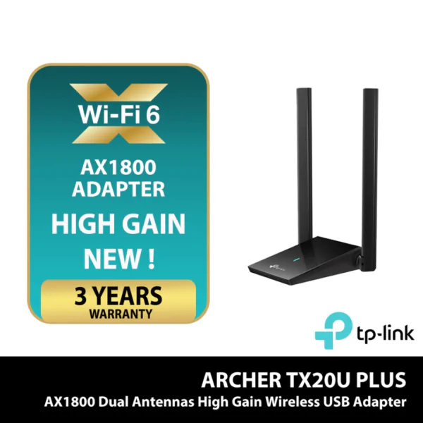 TP-Link Archer TX20U Plus AX1800