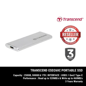 TRANSCEND GEN 2 PORTABLE SSD