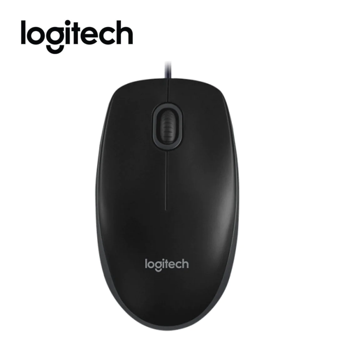 Logitech B100 Optical Wired USB Mouse