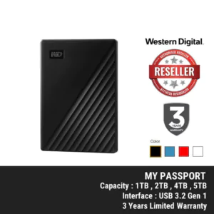 Western Digital My Passport USB 3.0 External Hard Disk