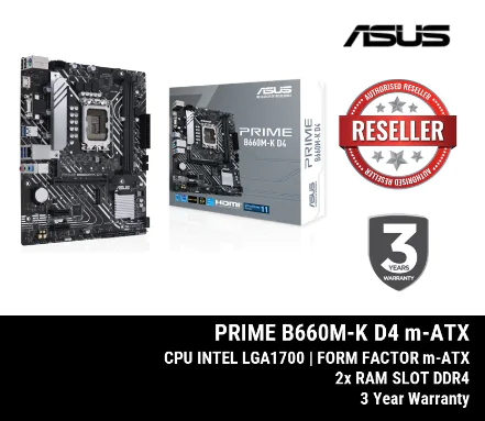 ASUS PRIME B660M-K D4