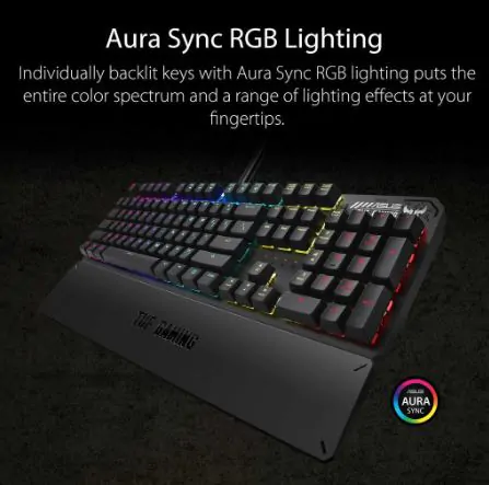 ASUS TUF Gaming K3 RGB Mechanical Keyboard