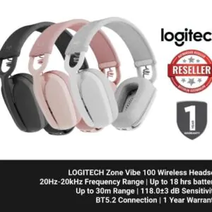 LOGITECH Zone Vibe 100 Wireless Headset