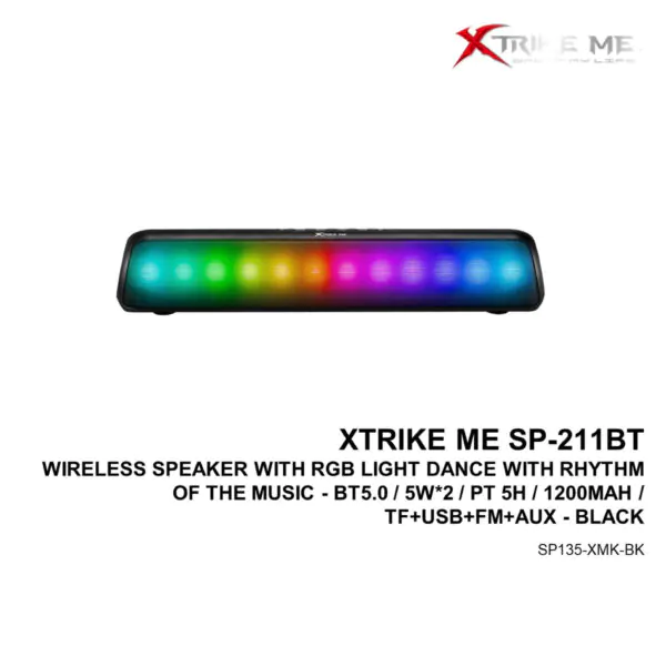 XTRIKE ME SP-211BT WIRELESS SPEAKER