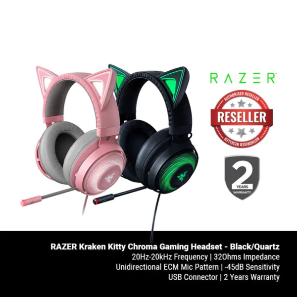 Kraken Kitty Gaming Headset