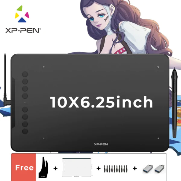 XPPen DECO01V2 Drawing Tablet