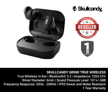 SKULLCANDY GRIND TRUE WIRELESS