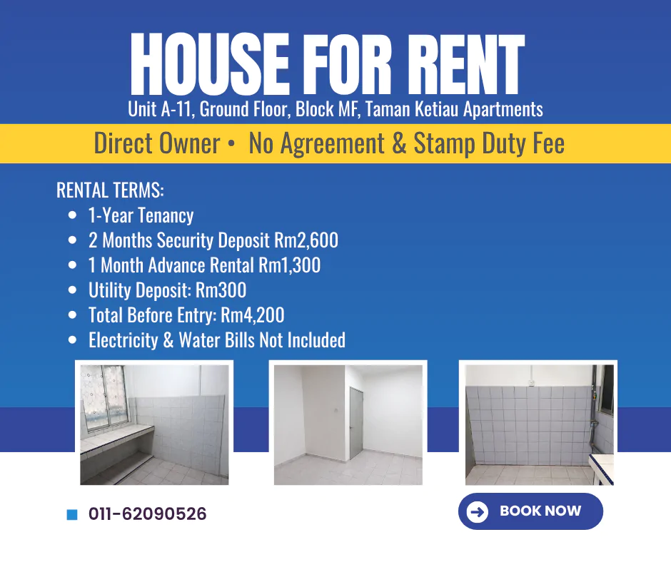 HOUSE FOR RENT