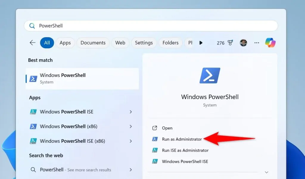 imgi 2 11 open powershell as admin