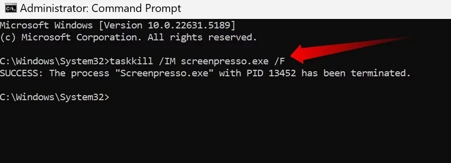 imgi 2 5 killing a task using the taskkill command in command prompt